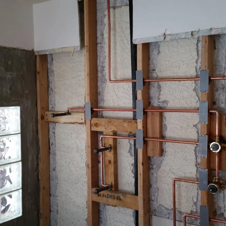Copper pipe installation for Repiping in Saco